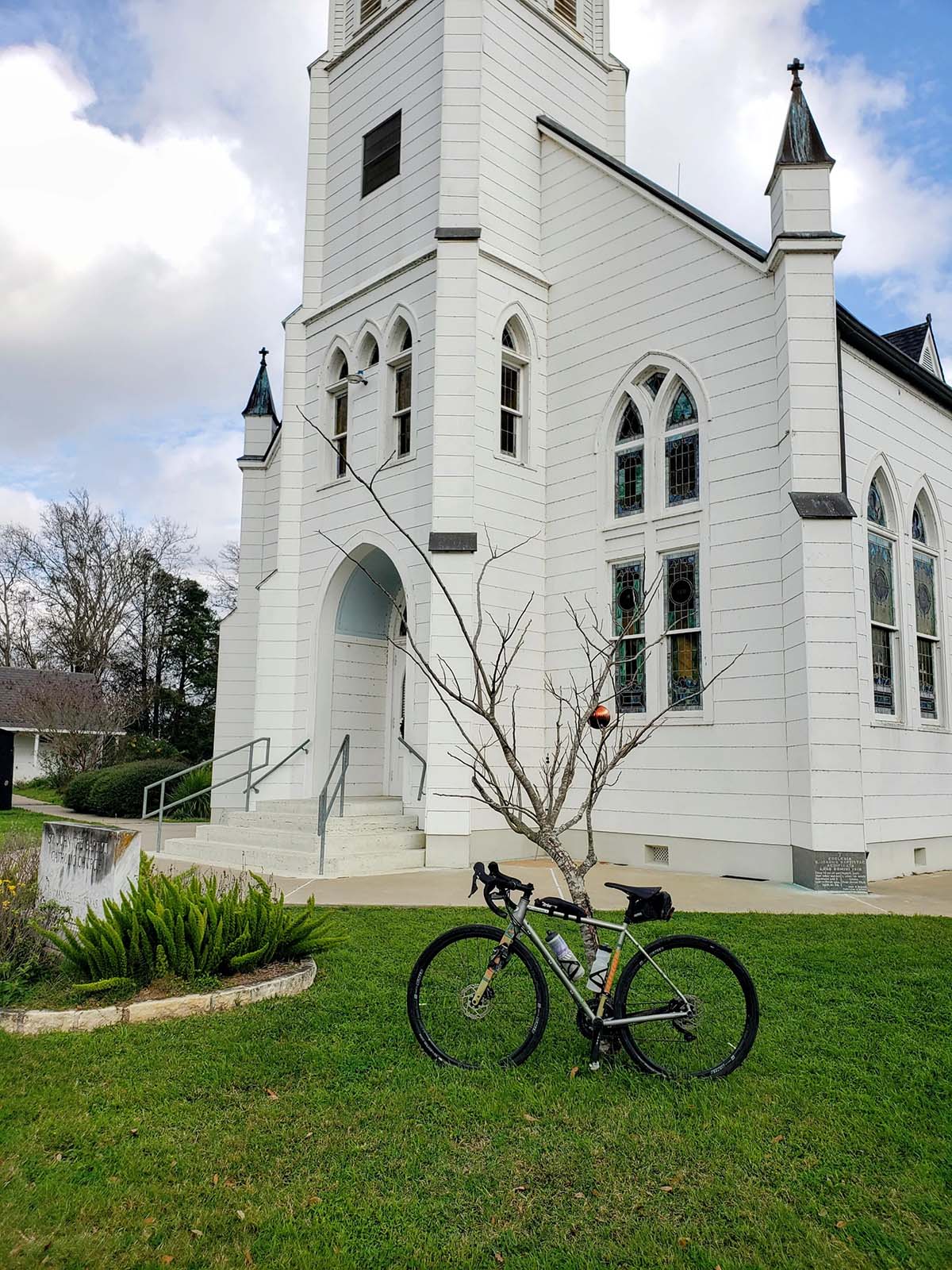 A photo of one of the churches on the ride