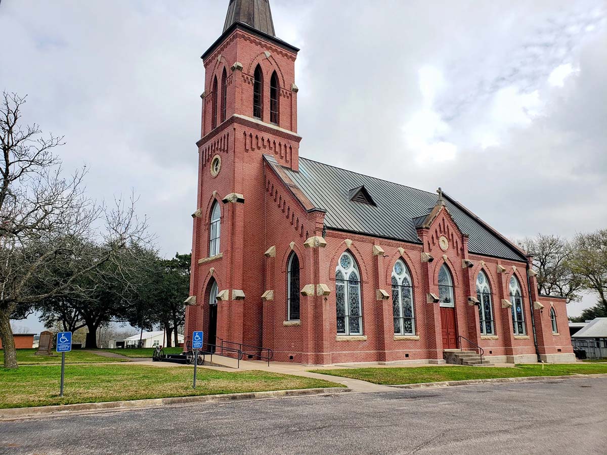 A photo of one of the churches on the ride